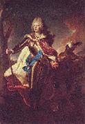 Hyacinthe Rigaud Portrait of Friedrich August II of Saxony oil